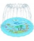 UseeShine Splash pad ,Sprinkler for Kids 68" Summer Outdoor Water Toys Wading Pool Splash pad for Toddlers Baby Outside Water Play Mat for 3-12 Years Old Children Boys Girls