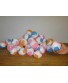 3 New Multi Colored Mini Beach Balls 5" Inflatable Pool Beachball Party Favors