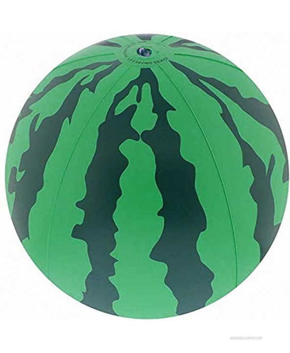 35.4in Inflatable Watermelon Beach Ball Adult Playing Water Ball Game Ball for Outdoor Beach Water Sports