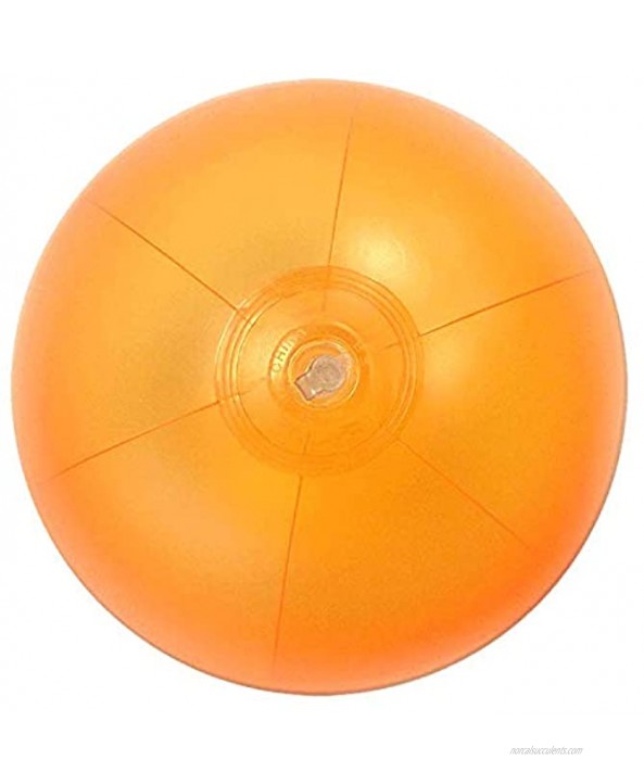 Beachballs 16-inch Orange Shimmer Beach Ball
