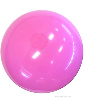Beachballs 16'' Solid Pink Beach Ball