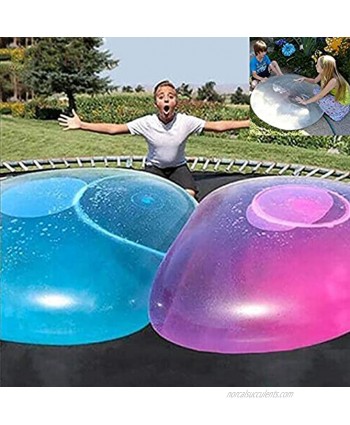 Bubble Ball Water Balls 51 Inch Giant Bubble Ball Water-Filled Inflatable Magic Bubble Ball Water Balls Activities for Kids Outside Beach Garden Pool Party
