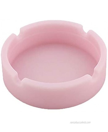 Euone_Home Household Items on Clearance!!!Luminous Silicone Rubber High Temperature Heat Resistant Round Design Ashtray Cleaning Supplies for Kitchen