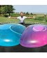 Ginkago Bubble Ball Toy for Adults Kids Giant Inflatable Water Ball Beach Garden Ball Soft Rubber Ball Outdoor Party Blue-XXXLarge