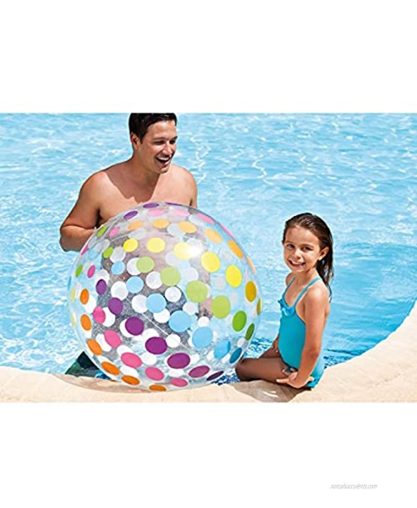 Intex Jumbo Inflatable Pool Ball Multi 42