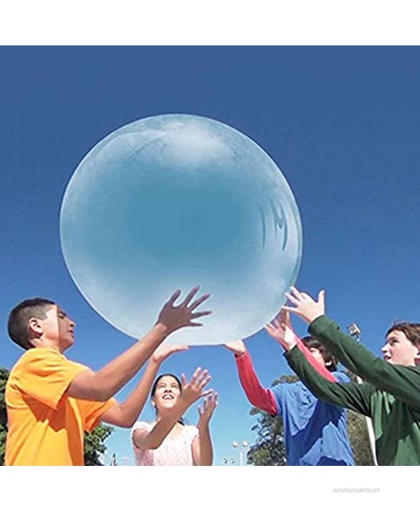 JUZIPI Ginkago Water-Filled Wubblee Bubble Beach Ball Interactive Rubber Big Blow Up Balloon Inflatable Giant Balls Children Outdoor Party Game