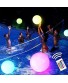 Pool Toy 16" LED Glow Beach Ball Toy with 16 Color Changing Lights Glow in Dark Pool Games Toys for Teens Adults Great for Summer Parties Pool Beach Parties Raves or Blacklight Glow Parties