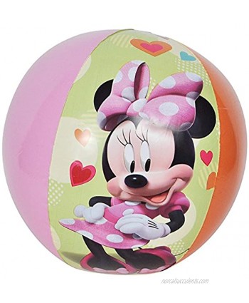 UPD Minnie Bowtique Inflatable Beach Ball Multicolor 17.5in 26589MIN