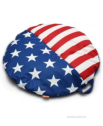 Big Joe Mesh Round Float American Flag