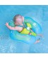 Free Swimming Baby Inflatable Baby Swim Float Children Waist Ring Inflatable Pool Floats Toys Swimming Pool Accessories for The Age of 3-72 MonthsBlue L