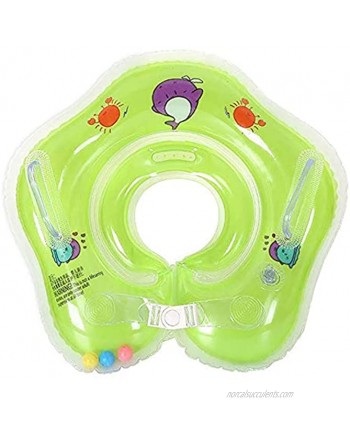 HGoods Summer Newborn Baby Kids Infant Swimming Protector Neck Float Ring Safety Life Buoy Life Saver Neck Collar Swiming Inflatable Tube for Beach Color : B