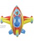 HSOMiD Kiddie Ride-On Float Airplane Pool Float Pool Toys for Kids Blue