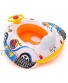 MiaoKa New Cute Baby Inflatable Swimming Floating Car- Safe Material and Soft Seat Shape Boat Aid Trainer with Wheel Horn Suit for 1-6 Year Old Baby and Kids