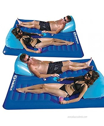 Solstice Face To Face Swimming Pool Float 2-Pack