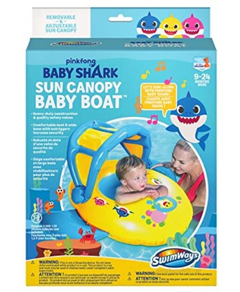 SwimWays Baby Shark Boat w  Music