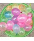 111PCS Water Balloons Bomb Refill Kits Colorful Latex Water Balloons with 111 rubber bands & 1 refill tools Outdoor Water Bomb Fight Games for Kids Adults 111PCS Balloons
