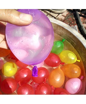 500 Pack Water Balloons with Refill Kits Latex Water Balloons Bomb for Water Fight Games Summer Party Splash Fun for Kids & Adults
