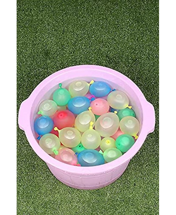 555 Pieces Water Balloons with Refill Kits Quick Fill Self Sealing for Kids Adults Family Friends Outdoor Play Summer Pool Party Water Toys 5 Packs Mixed Colors Balloon