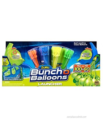 Bunch O Balloons 2 Launchers with 130 Rapid-Filling Self-Sealing Water Balloons by ZURU
