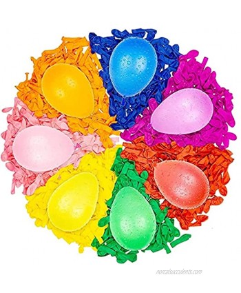 Ctao 444 PCS Water Balloons Instant Balloons Self-Sealing Quick Fill Balloons with Splash Fun Rapid-Filling for Kids and Adults Party Swimming Pool Outdoor