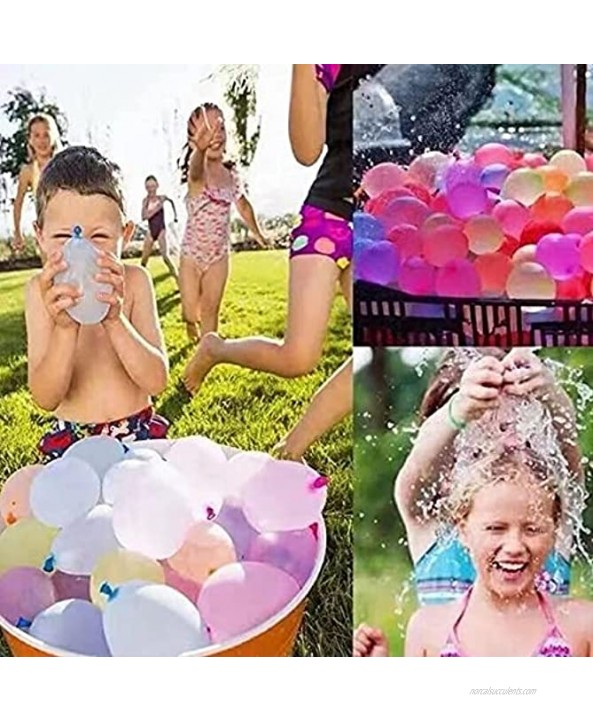 Honinda 1500 Pack Water Balloons Assorted Color with Refill Kits Latex Water Bomb Balloons for Water Fight Games Summer Outdoor Party Splash Fun for Kids & Adults