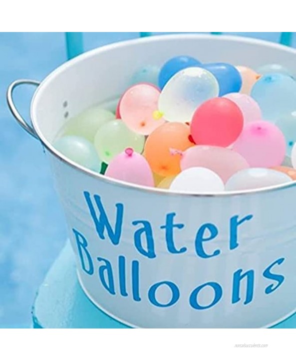 Water Balloons 3 Bunches 111 Balloons Multicolored Self-Tie Quick Refill Kits for Kids & Adults Summer Splash Fun Water Fight Swimming Pool PartyRandom Color