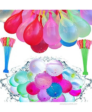 Water Balloons Latex Water Bomb Balloons for Party Games Summer Outdoor Beach Swimming Pool Ball for Kids & Adults18 bunches – 666 Total Water Balloons