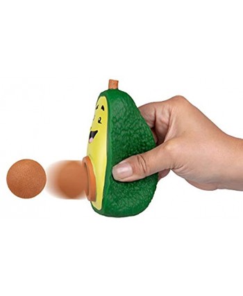 Hog Wild Avocado Popper Toy Shoot Foam Balls Up to 20 Feet 6 Balls Included Age 4+