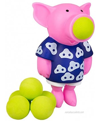 Hog Wild Pig Popper Toy Shoot Foam Balls Up to 20 Feet 6 Balls Included Age 4+