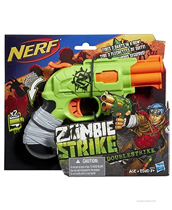 NERF Zombie Strike Doublestrike Blaster