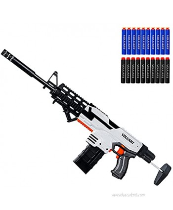 Voluart Electric Automatic Toy Guns for Nerf Guns Bullets Long-Range Precision Shooting Toy Foam Blasters of Kids Great for Boys and Girls Age 5 6 7 8 9 10 Years with 100 Pcs Refill Darts