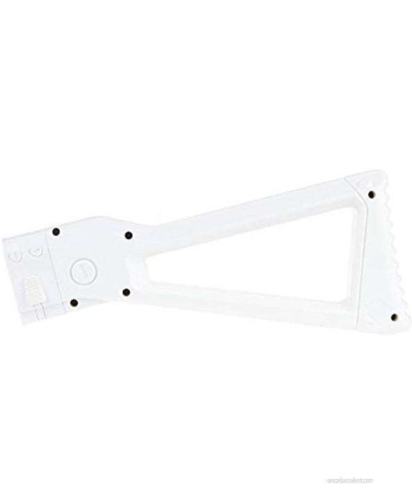 Worker4Nerf AK Style Shoulder Stock for nerf N-strike Elite and Nerf Modulus Series Worker Nerf Toy White