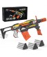 XTOYZ Motorized Blaster Toy Gun Automatic Foam Darts Blaster Shooting Toy Guns with 30 Darts Compatible with Nerf Guns DIY Assembled Toy Gun Set for 6+ Age Kids Multi-Style Game for Boys & Girls