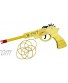 Z-ONE Wood Rubber Band Gun Outdoor Wooden Toy Easy Load with 100 Rubber Bands 12.5 Inches Length