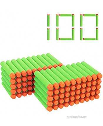 Cyfie Refill Darts 100PCS Bullets Green Pack for N-Strike Elite Series