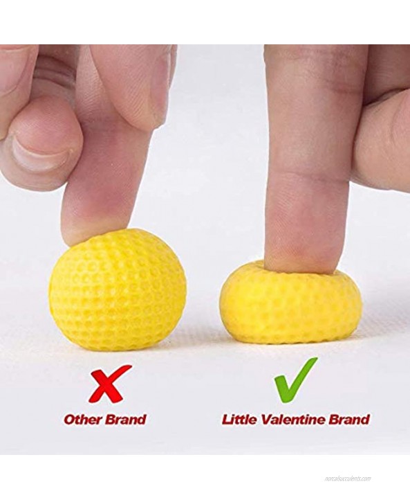 Little Valentine Upgraded Version 100-Round Refill Pack Glow at Dark Bullets White + 100-Round Refill Pack Yellow for Nerf Rival