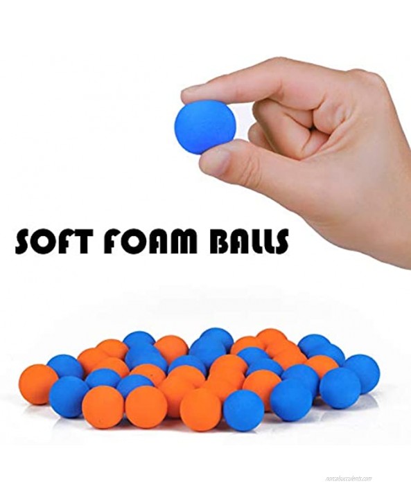M AOMEIQI Popper Foam Balls Refill Bullets Toys Foam Blasters Replacement Foam Bullet Ball 40 PCS