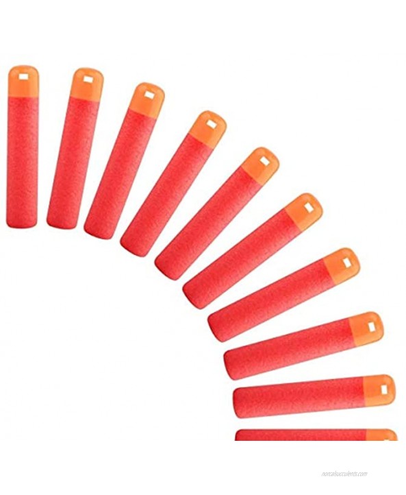 POKONBOY Darts Compatible with Nerf Mega Darts 200 Pack Red Darts Compatible with N-Strike Mega Series