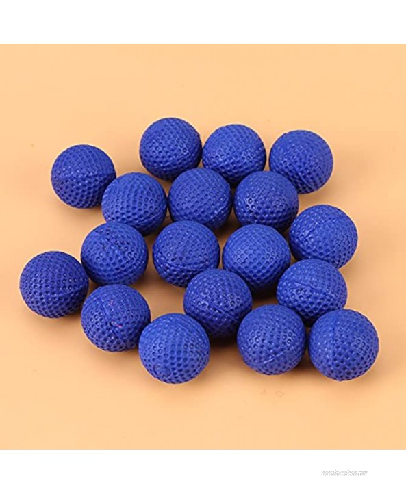 Rounds Refill Bullet Balls Soft Elastic Balls Replace Bullet Compatible for Rival Zeus Apollo Kids Toy Gun Not Included Pack of 100pcsBlue