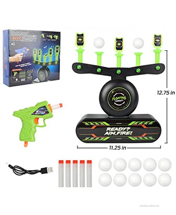 STOTOY Electronic Shooting Target for Nerf Gun Scoring Auto Reset Target for Boys Digital Targets with Light Sound Effect Gifts Toys for 5,6,7,8,9,10+ Years Old Kids-Boys & Girls