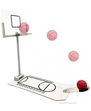 Benfu Table Basketball Basketball Shooting Game Creative Mini Spring Basketball Foldable and Easy to Carry