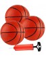 E EAKSON Mini Basketball Inflation Small Ball ,Pool Basketballs Ball Hoop Indoor Outdoor Toy with Pump and Basketball Needles