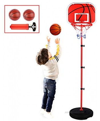 E EAKSON Toddlers Gifts Toys for 3-5 Year Old Boys Girls,Toy Basketball Hoop for Kids,Educational Toys Age 3 4 5,Holiday Birthday Festival Gifts for Kids Age 3-5