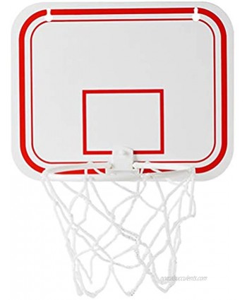 Flybloom Plastic Mini Basketball Box Adjustable Toy Basketball Board Indoor Hanging Basketball HoopWhite