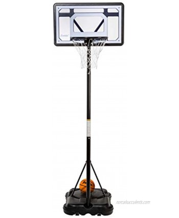 Franklin Sports Youth Basketball Hoop Indoor + Outdoor Portable Kids Basketball Hoop Adjustable Height 5' to 7' Mini Driveway Hoop 30" Backboard