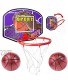 Over Door Basketball Hoop Foldable Mini Indoor Basketball Goal with 2 Balls Wooden Backboard Rim Net Sport Activities Gift Toys for Toddlers Kids Boys Girls Child Teen Age 3 4 5 6 7 8 Years Old