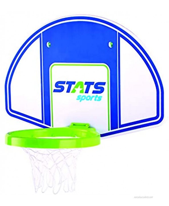 Stats Adjustable Basketball Set with Ball & Pump Multicolor AD19833