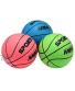 Stylife 5inch Mini Basketball for Kids Inflatable Ball Environmental Protection Material,Soft and Bouncy,Colors Varied Blue Pink and Green…
