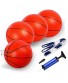 TNELTUEB Mini Basketball for Kids ,8.5'' Replacement Mini Basketball Fits All Standard Swimming Pool Basketball Hoop Indoor Outdoor Pool Game Toy Water Games Air Pump