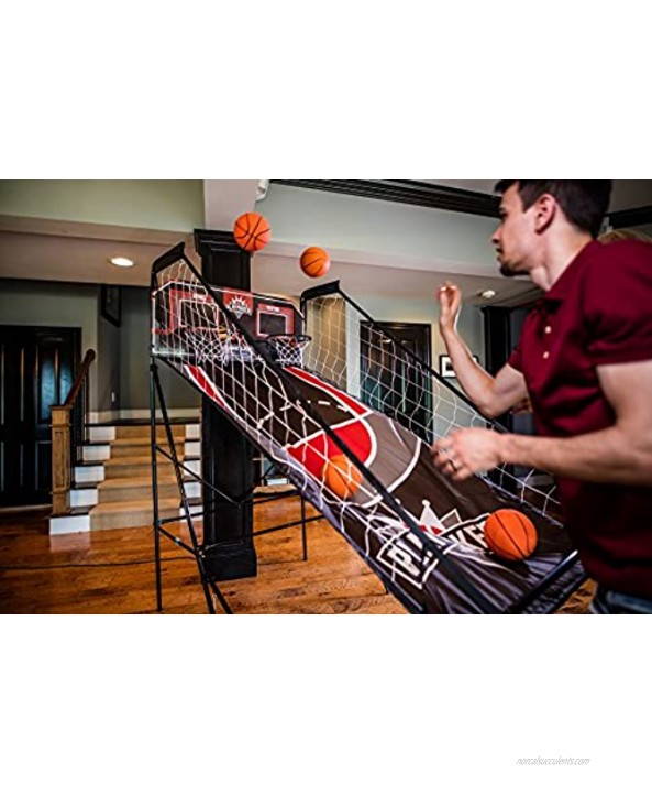 Triumph Play Maker Double Shootout Basketball Game Includes 4 Game-Ready Basketballs and Air Pump and Needle